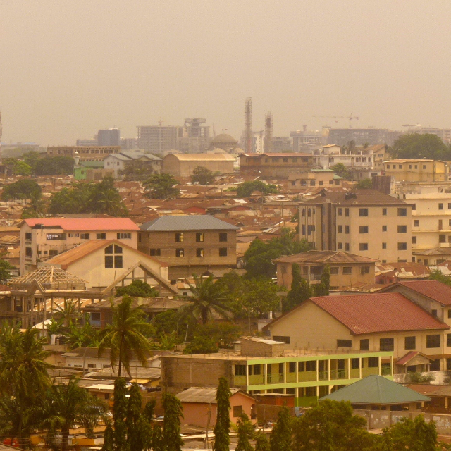 Accra's skyline
